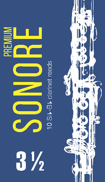 FR16C006 Sonore Трости для кларнета inB/inA № 3,5 (10шт), FedotovReeds