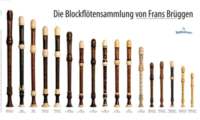 Постер Blockfloten - das Mollenhauer Sortiment 6186