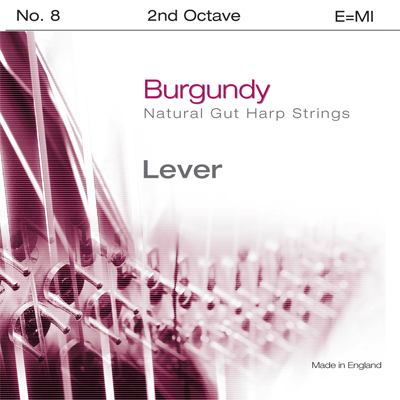 Комплект струн 2 октавы для арфы Bow Brand Lever Burgundy
