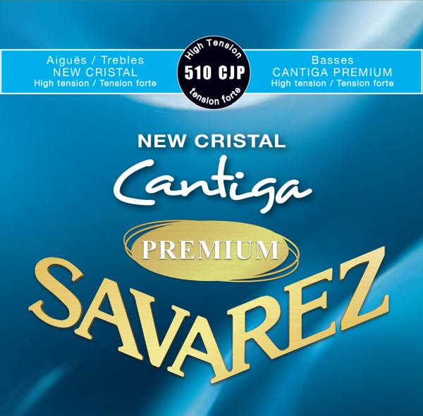 Комплект струн для классической гитары Savarez New Cristal-Cantiga Premium 510CJP