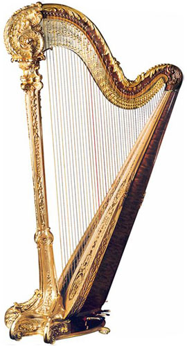 Harp Lyon&Healy Louis XV Special