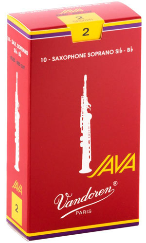 Трости для сопрано-саксофона Vandoren Java Red Cut SR302R