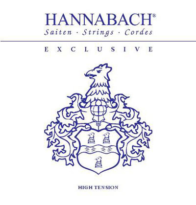 3 басовых струны для классической гитары Hannabach Exclusive EXCL7HT