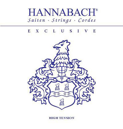 3 басовых струны для классической гитары Hannabach Exclusive EXCL7HT