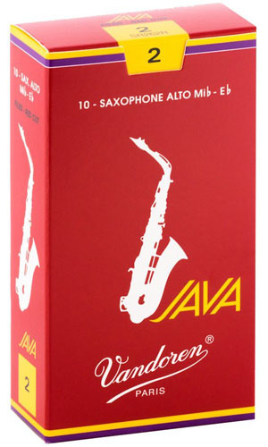 Трости для альт-саксофона Vandoren Java Red Cut SR262R