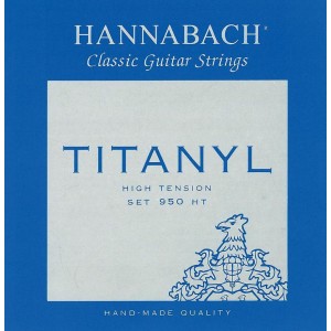 3 басовых струны для классической гитары Hannabach Titanyl E9507HT
