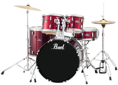 Drum and hardware set Pearl Roadshow RS525SC/C91