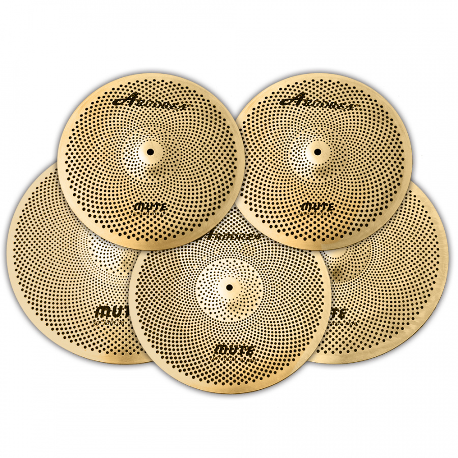 GD14161820SET Mute Gold Комплект тарелок с уменьшенной громкостью звучания 14, 16, 18, 20", Arborea