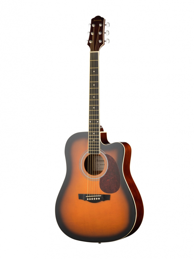 DG120CBS Акустическая гитара с вырезом Naranda