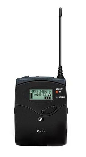 509501_507586 SK 100 G4-A Поясной передатчик для радиосистем, Sennheiser