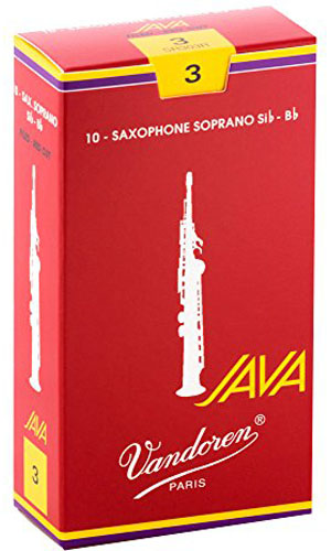 Трости для сопрано-саксофона Vandoren Java Red Cut SR303R