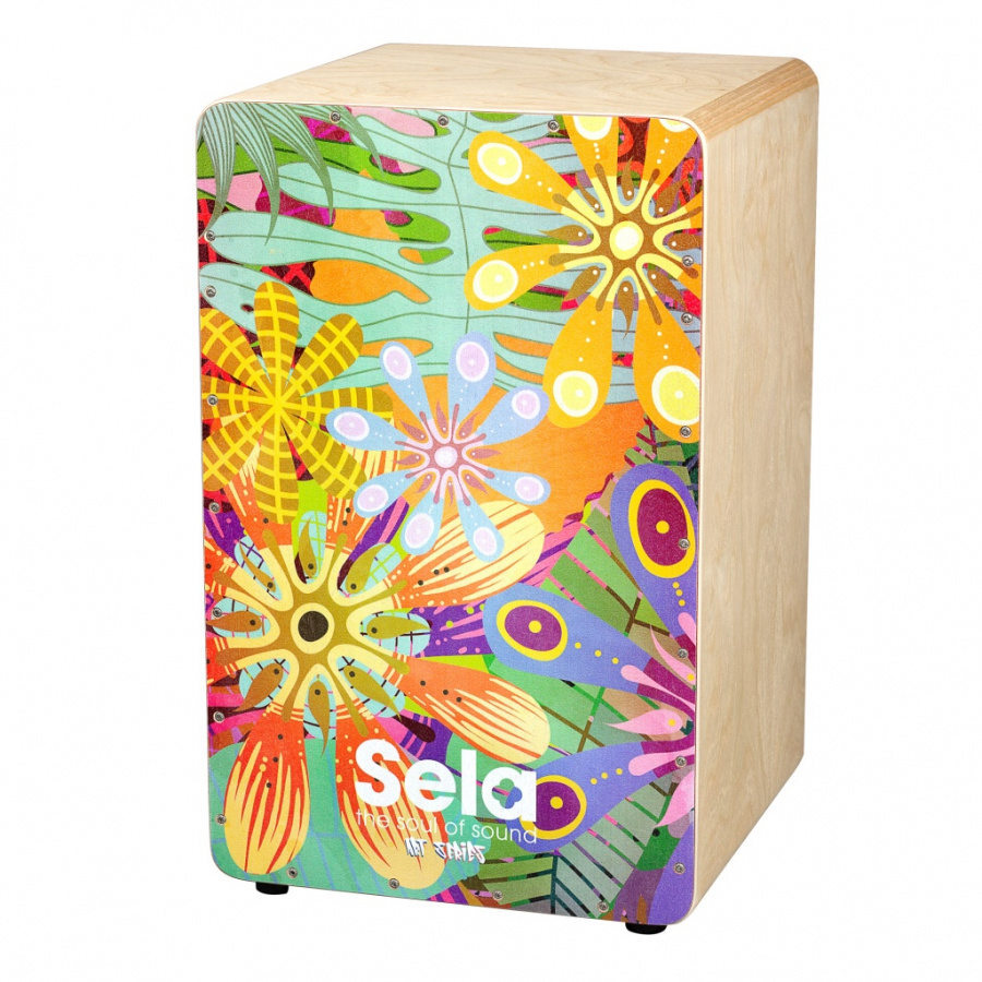 SE-179 Art Series Flower Power Кахон, Sela