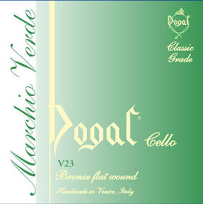 Струна D для виолончели Dogal Marchio Verde V232