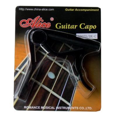 A007D/BK-C Каподастр для классической гитары Alice