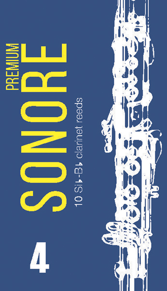FR16C009 Sonore Трости для кларнета inB/inA № 4 (10шт), FedotovReeds