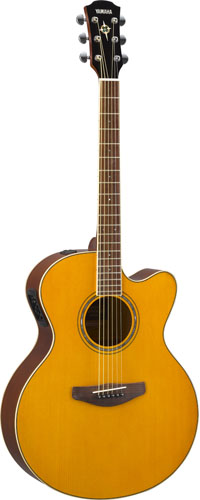 Акустическая гитара со звукоснимателем Yamaha CPX600 Vintage Tinted