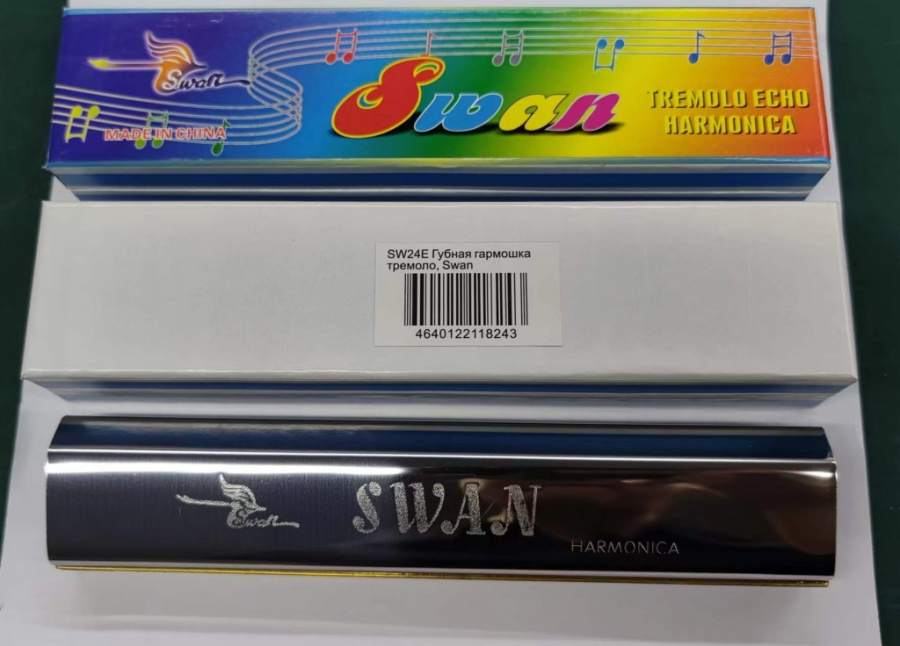 SW24E Губная гармошка тремоло, Swan