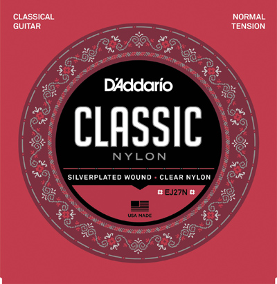Комплект струн для классической гитары D'Addario EJ27N