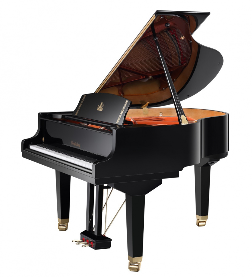W162BK Рояль акустический, черный Wendl&Lung