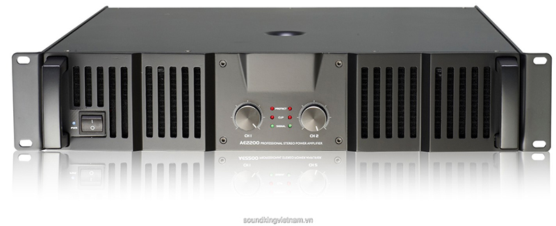 AE2200 Усилитель мощности, 2200Вт, Soundking