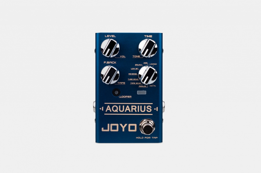 R-07-AQUARIUSDELAY/LOOPER Педаль эффектов, Joyo