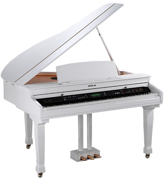 438PIA0612 Grand 450 White Цифровой рояль с автоаккомпанементом, белый, Orla