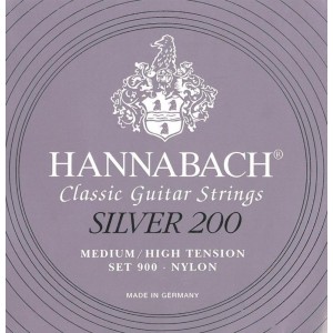 Комплект струн для классической гитары Hannabach E900MHT