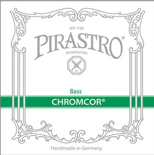 348520 Chromcor Отдельная струна B5/Си для контрабаса размером 3/4, сталь, Pirastro