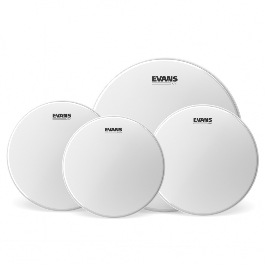 Пластики для томов и малого барабана Evans Rock EPP-UV1-R