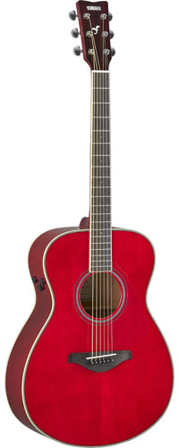 Акустическая гитара со звукоснимателем Yamaha TransAcoustic FS-TA Ruby Red