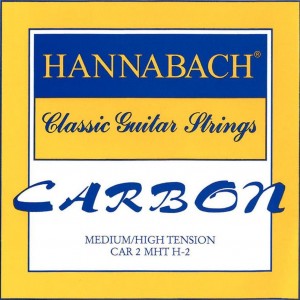 3 верхние струны для классической гитары Hannabach Carbon ECAR8MHT