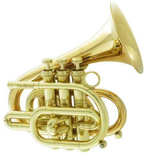 Карманная труба Bb CarolBrass Legendary CPT-7000-GLS(Dizzy)-Bb-L