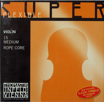 Violin string set Thomastik Superflexible 15