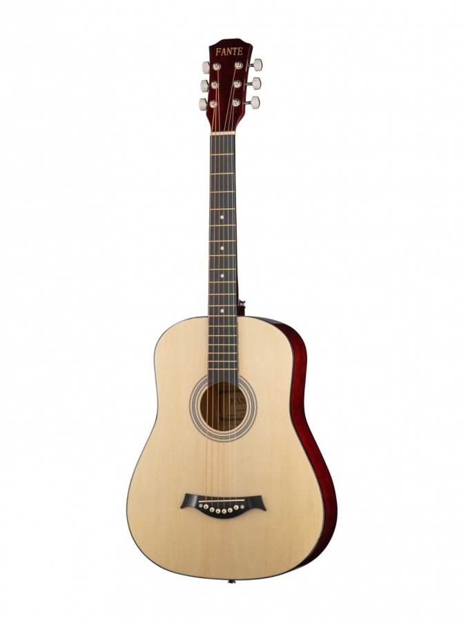FT-R38B-N Акустическая гитара, цвет натуральный, Fante