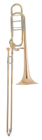 Тромбон-тенор CONN 88HCL  (Пр-во США), серия "Symphony", профессиональная модель, с квартвентилем(CL 2000),раструб и кулиса из ТАМПАКА , раструб 8-1/2 дюймов,материал –(rose brass bell), мензура 547",  покрытие – прозрачный лак, мундштук, фирменный кейс