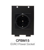 CFBM15 Floor Box Модуль коммутационной коробки, сетевая евро розетка, Soundking
