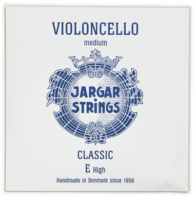 Струна E0 для виолончели Jargar Classic Medium Blue 005