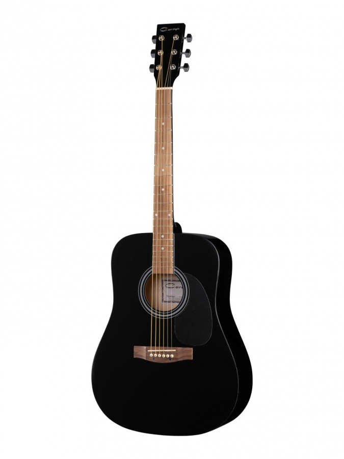 F600-BK Акустическая гитара, черная, Caraya