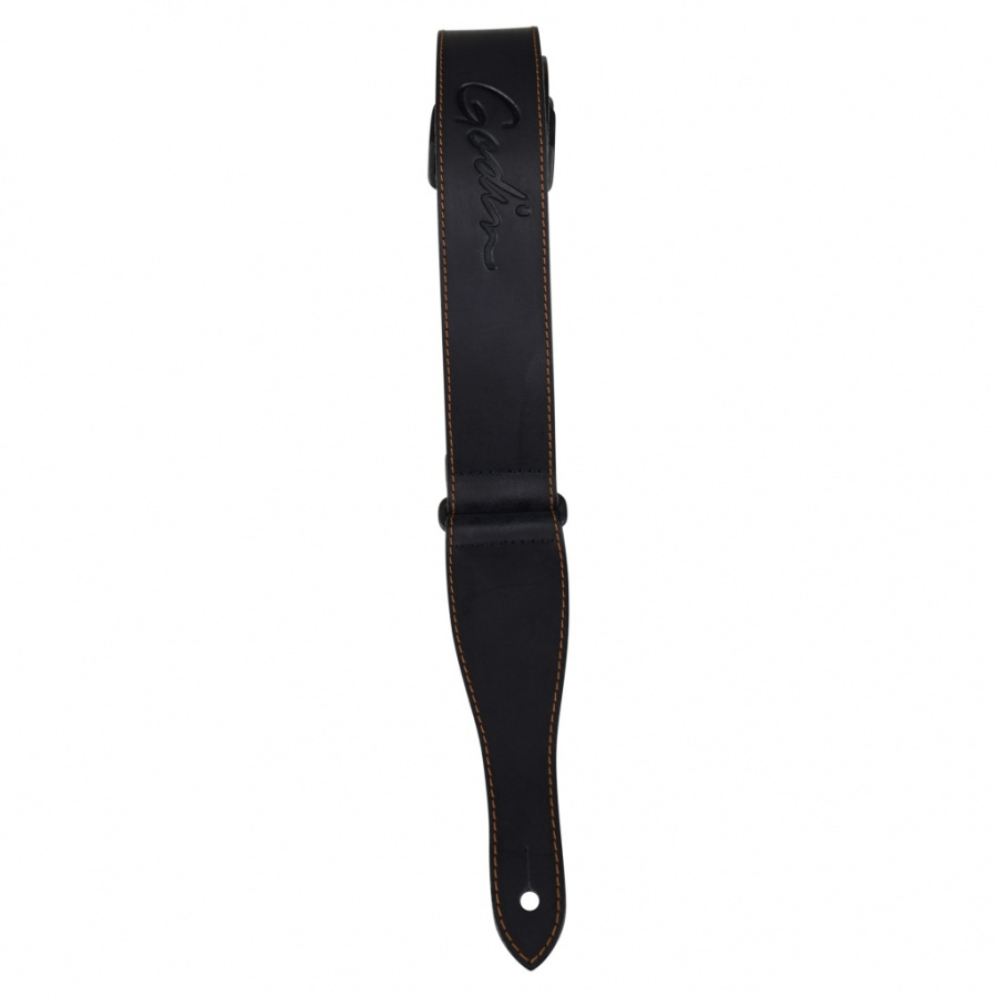 049790 Godin Matte Black Ремень для гитары, черный, Godin
