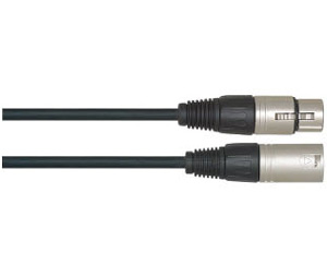 NML-20 Микрофонный кабель XLRm-XLRf 6м LEEM