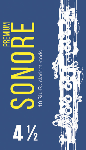 FR16C011 Sonore Трости для кларнета inB/inA № 4,5 (10шт), FedotovReeds