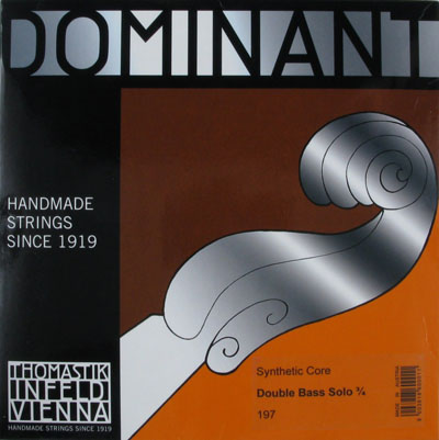 Комплект струн для контрабаса 3/4 Thomastik Dominant 197