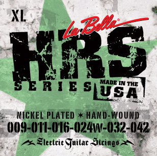 HRS-XL Комплект струн для электрогитары 009-042 La Bella