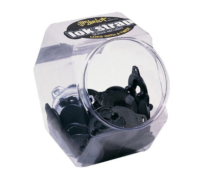 7036 Lok Strap Фиксатор ремня, 36 шт, Dunlop