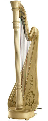 Harp Lyon&Healy Chicago Concert Grand Extended