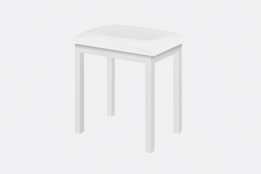 Piano-bench-WH Банкетка белая, Nux Cherub