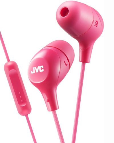 Наушники-гарнитура JVC HA-FX38M-P