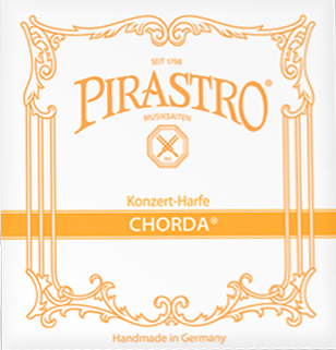 175220 Chorda Отдельная струна D/Ре (5 октава) для арфы, жила, Pirastro