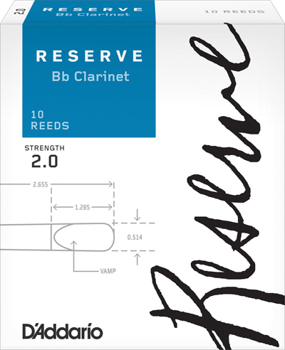 Трости для кларнета D'Addario Reserve DCR0220
