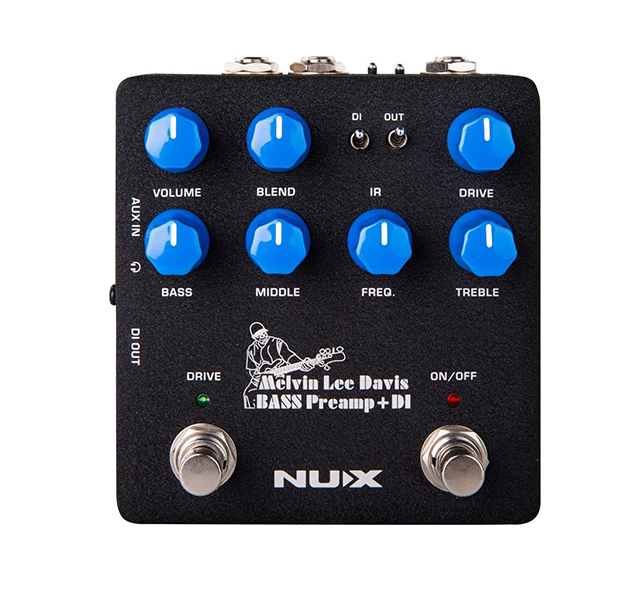 NBP-5 Melvin Lee Davis Басовый предусилитель + DI, Nux Cherub